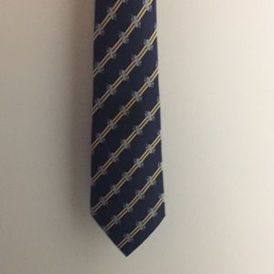 Hermès Vintage Mens Tie - Horse Head - Chess 980SA